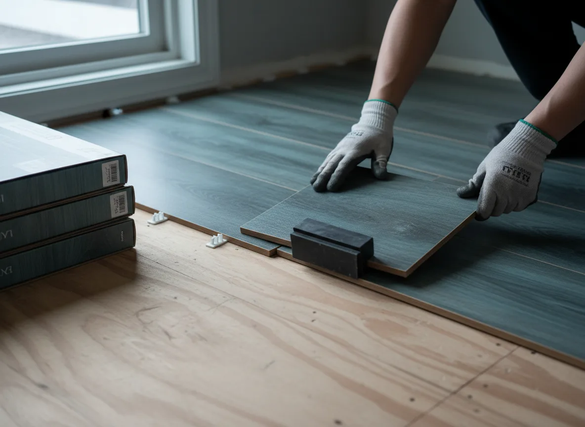 Luxury Vinyl Plank Installation company in Weatogue, CT
